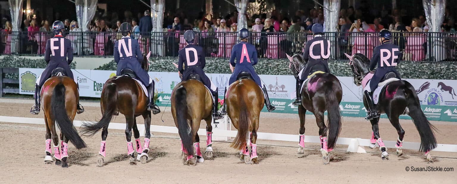 Challenge of the Americas Musical dressage Grand Prix quadrille